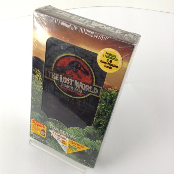 Vintage Sealed VHS 1997 The Lost World Jurassic Park Movie - Picture 8 of 10